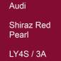 Preview: Audi, Shiraz Red Pearl, LY4S / 3A.